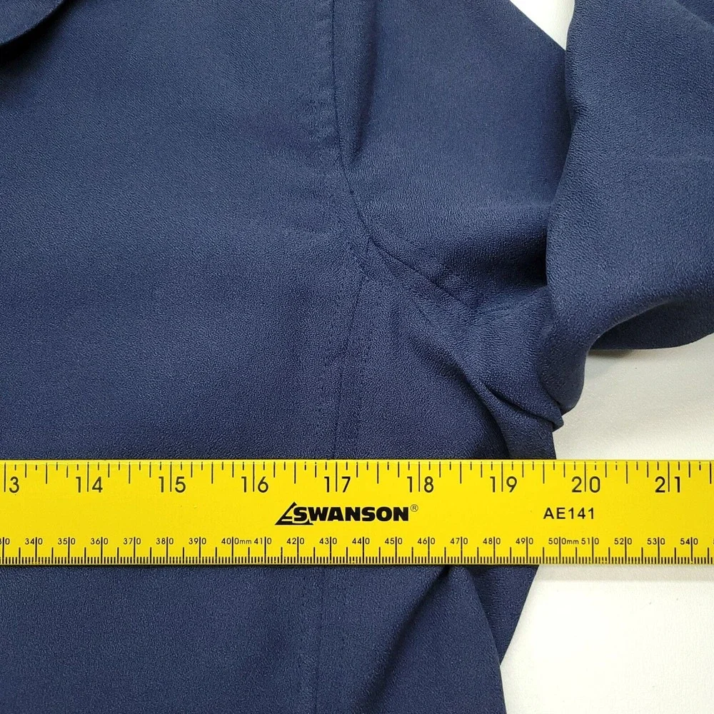 Nike Golf Jacket Women Medium Blue Full Zip Lined Long Sleeve Windbreaker‎ Golf